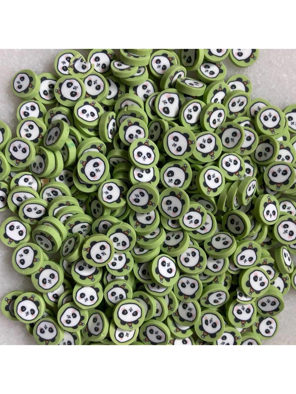 Panda 100g Cute Clay Fimo Sprinkles For Resin, Nail Art, Crafts, DIY.